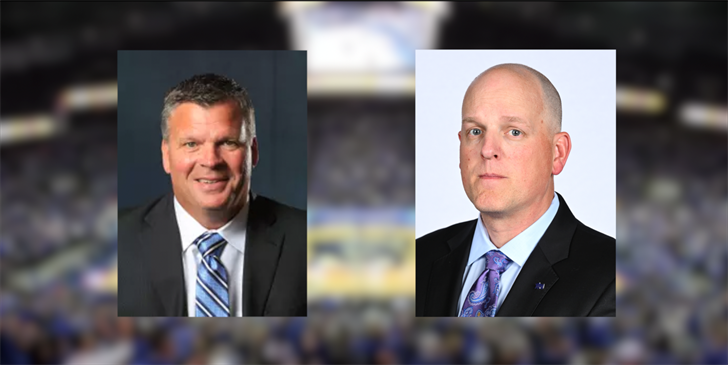 Greg McDermott (L) and Alan Huss (R)
