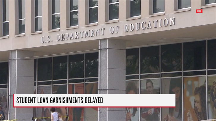 U.S. Education Department pauses wage garnishment